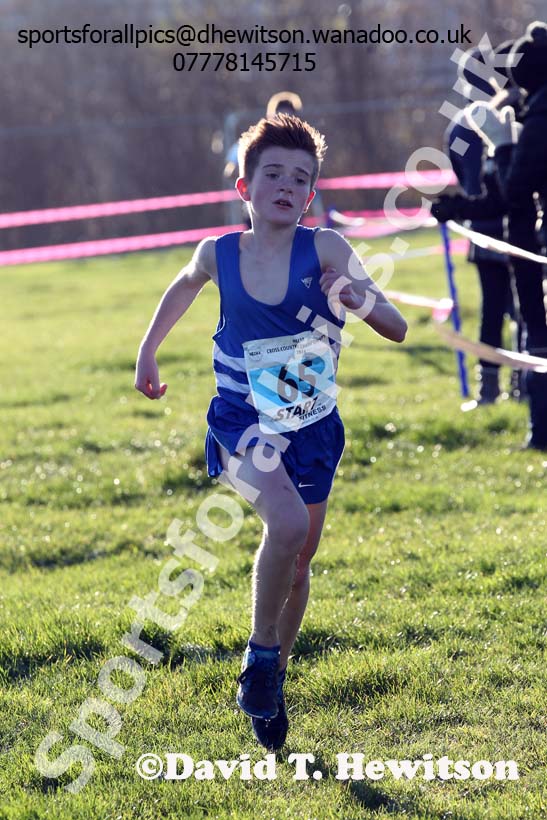 Boys under-13s North Eastern Cross Country Chanpionships. Photo: David T. Hewitson/Sports for All Pics